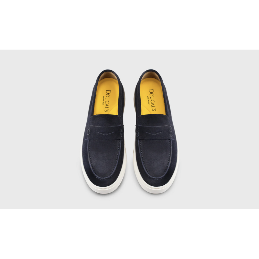 Doucal's DOUCAL'S Penny Loafers in suede