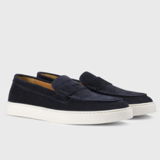 Doucal's DOUCAL'S Penny Loafers in suede