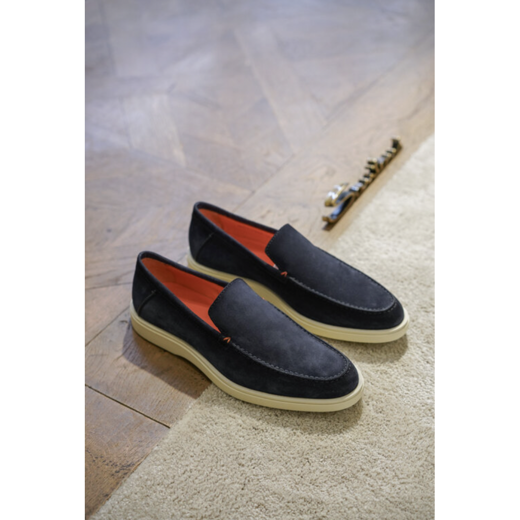 Santoni SANTONI Mocassins en daim