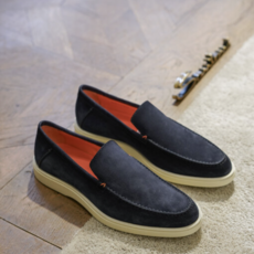 Santoni SANTONI Suede Loafers