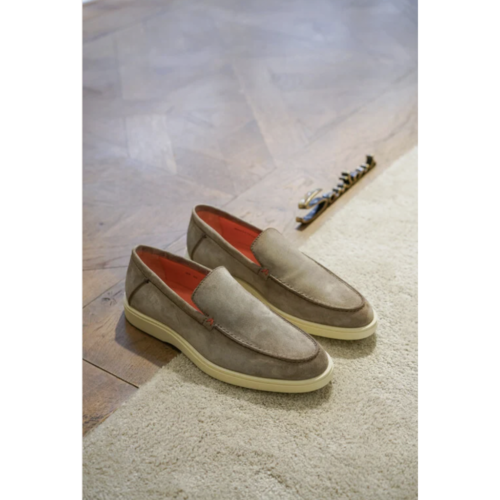 Santoni SANTONI Mocassins en daim