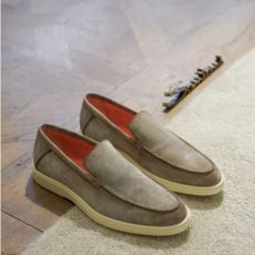 Santoni SANTONI Mocassins en daim