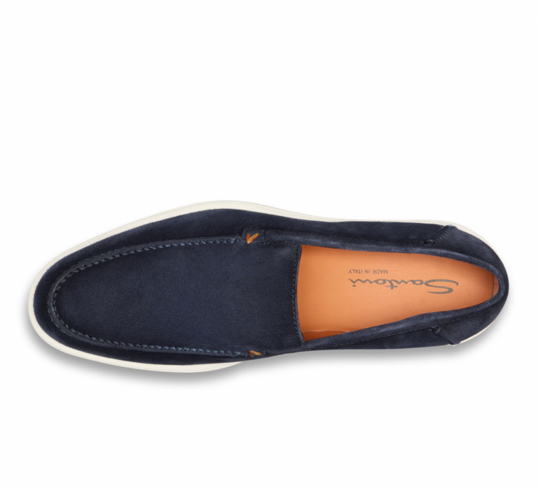 Santoni SANTONI Suede Loafers