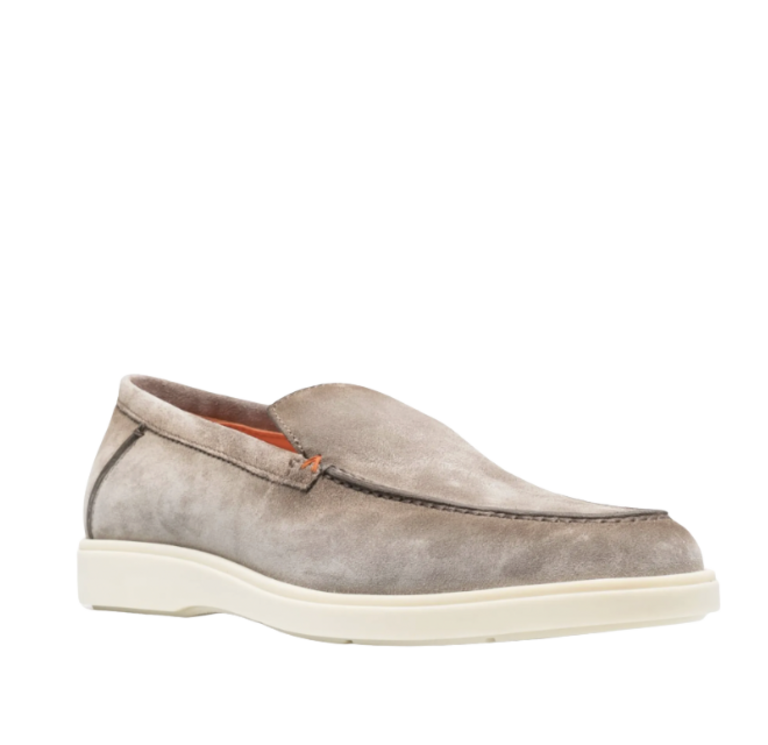 Santoni SANTONI Suede Loafers