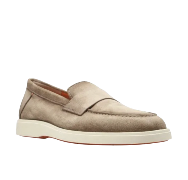 Santoni SANTONI Mocassins en daim