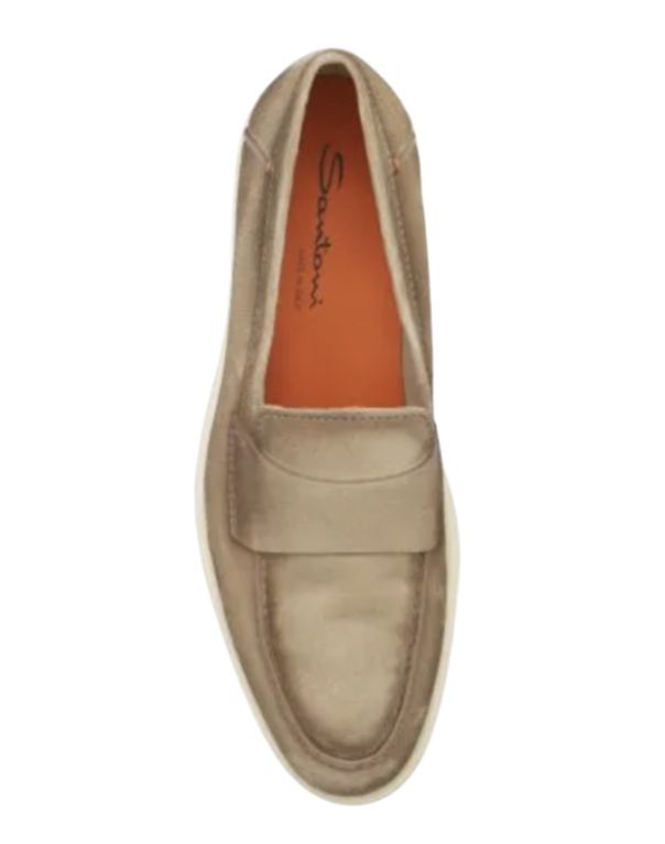 Santoni SANTONI Mocassins en daim