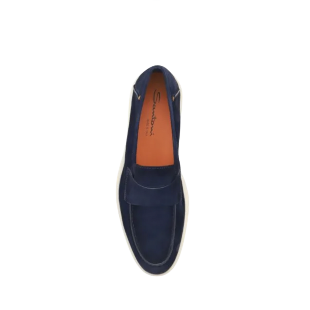 Santoni SANTONI Mocassins en daim