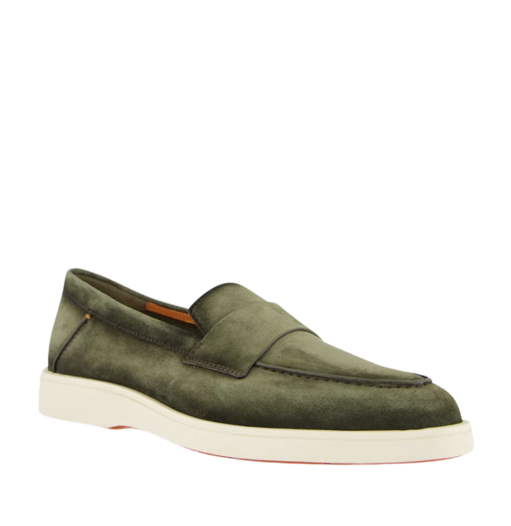 Santoni SANTONI Loafers in suede