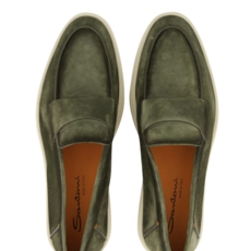 Santoni SANTONI Mocassins en daim