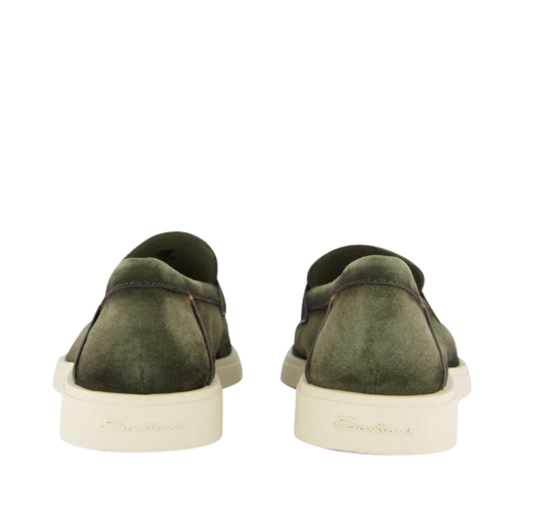 Santoni SANTONI Mocassins en daim