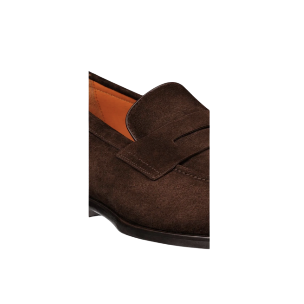 Santoni SANTONI Penny Loafers in suede