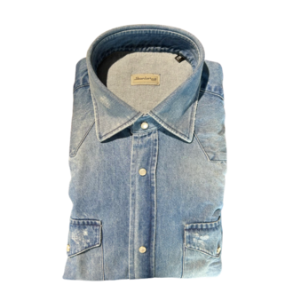 Sartorio SARTORIO Chemise en denim - Medium Blue