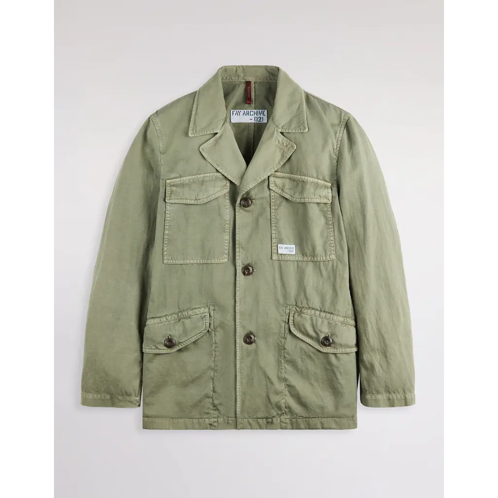 Fay FAY ARCHIVE Field Jacket MAM1952080TRR6
