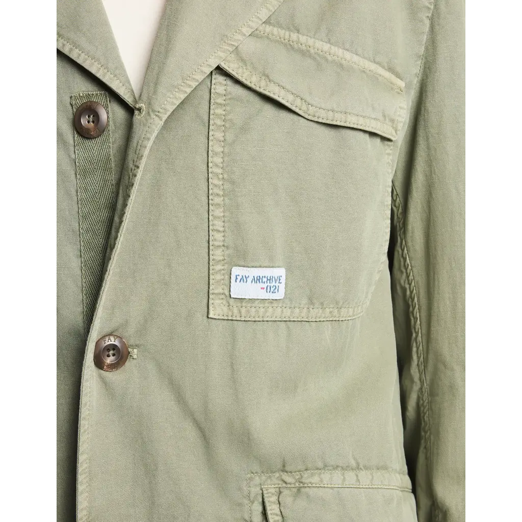 Fay FAY ARCHIVE Field Jacket MAM1952080TRR6