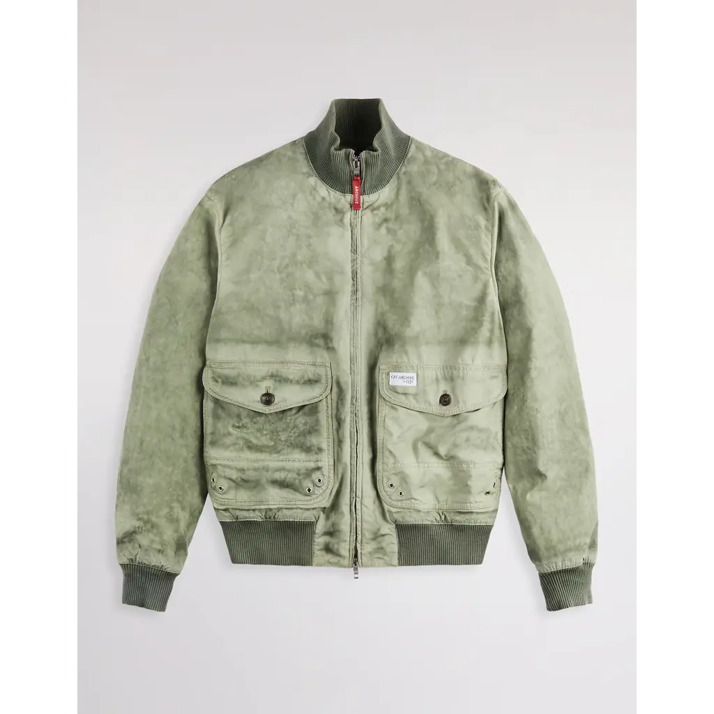 Fay FAY ARCHIVE BOMBER MAM1152081TZB1 V408 GREEN