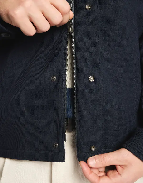 Fay FAY SHORT FIELD JACKET TRAVEL NAM0452042JWYE U808 BLUE