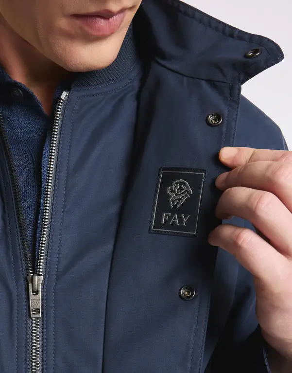 Fay FAY BOMBER JACKET NAM11520140XLZ U807 BLUE