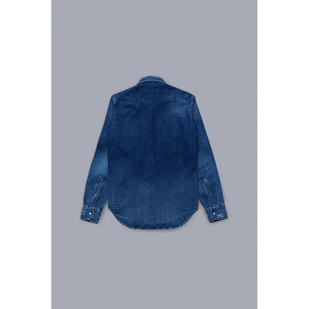 Sartorio SARTORIO Denim Shirt Texas  - Dark Blue