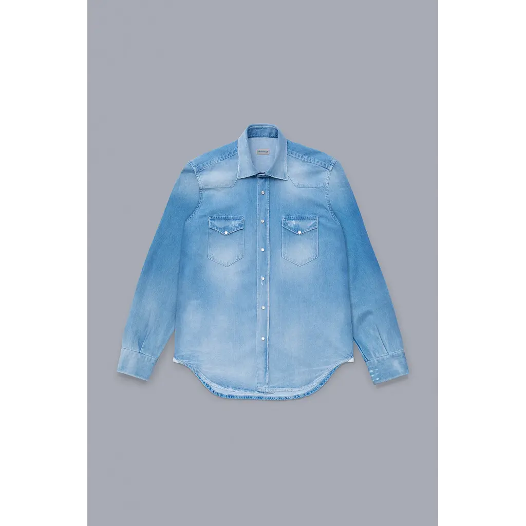 Sartorio SARTORIO Chemise en denim Texas - Light Blue