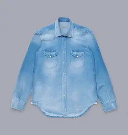 Sartorio SARTORIO Chemise en denim - Light Blue