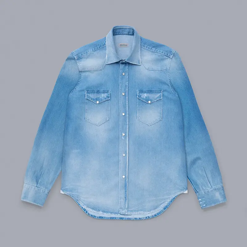 Sartorio SARTORIO Chemise en denim - Light Blue