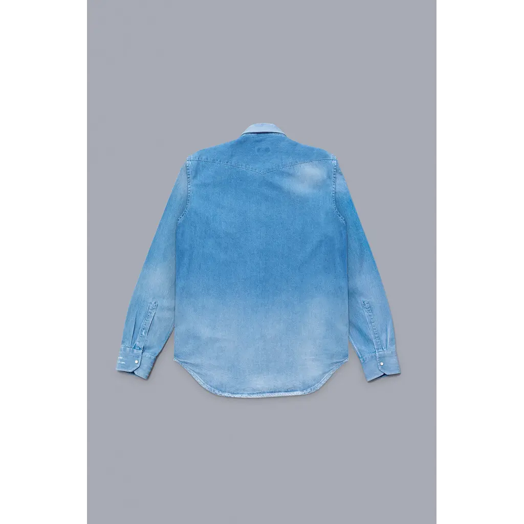 Sartorio SARTORIO Chemise en denim Texas - Light Blue