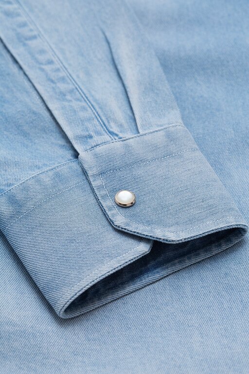 Sartorio SARTORIO Chemise en denim Texas - Light Blue