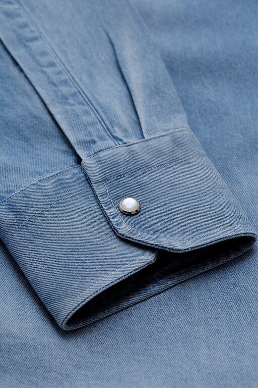 Sartorio SARTORIO Denim Texas Shirt - Medium Blue