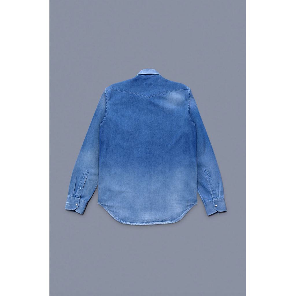 Sartorio SARTORIO Denim Texas Shirt - Medium Blue