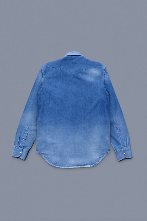 Sartorio SARTORIO Denim Texas Shirt - Medium Blue