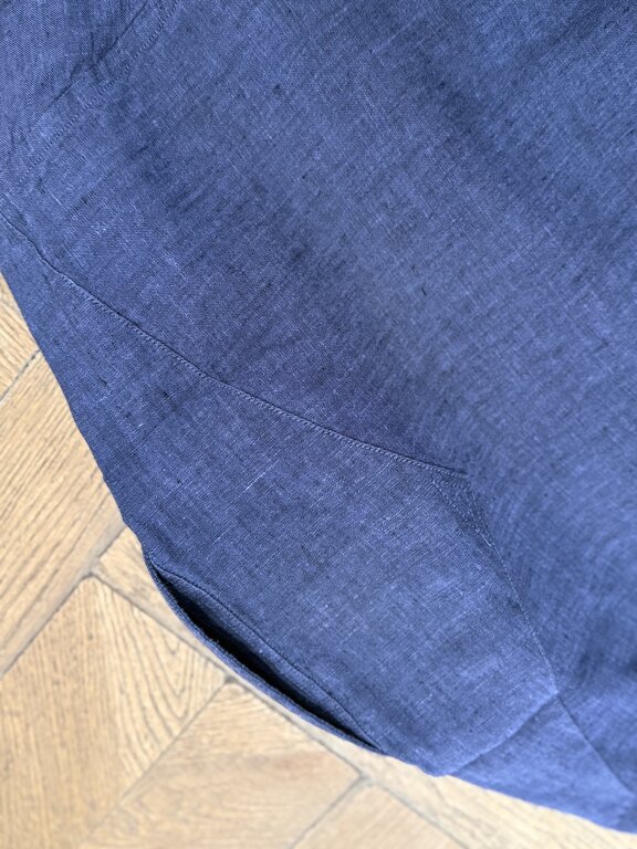 Bolzonella Linen Shirt 6811 - Dark Blue