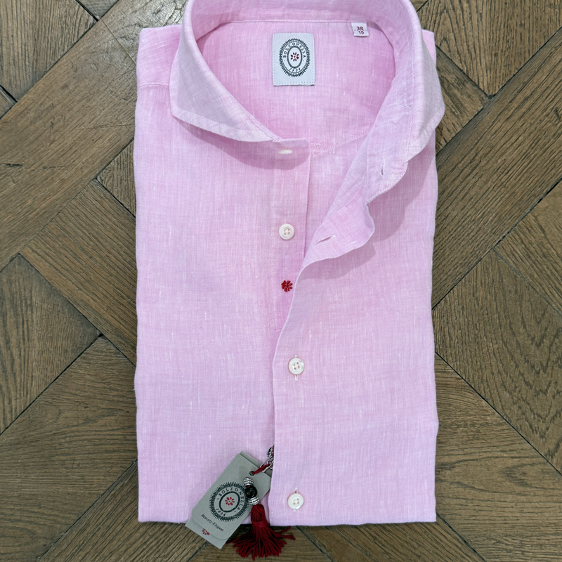 Bolzonella Chemise en lin - Rose
