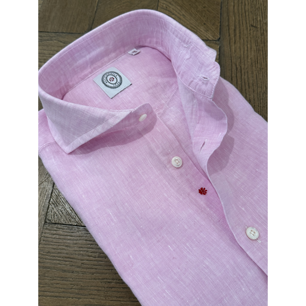 Bolzonella Chemise en lin - Rose