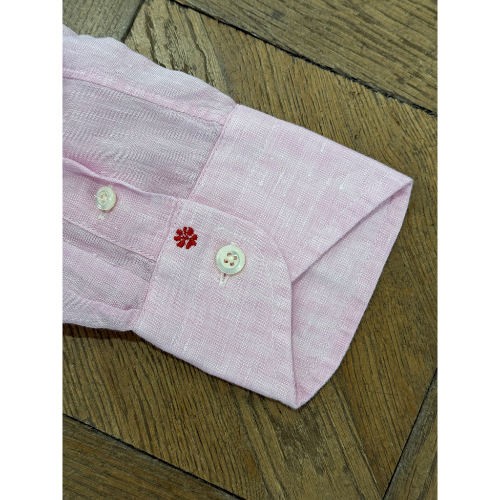 Bolzonella Chemise en lin - Rose