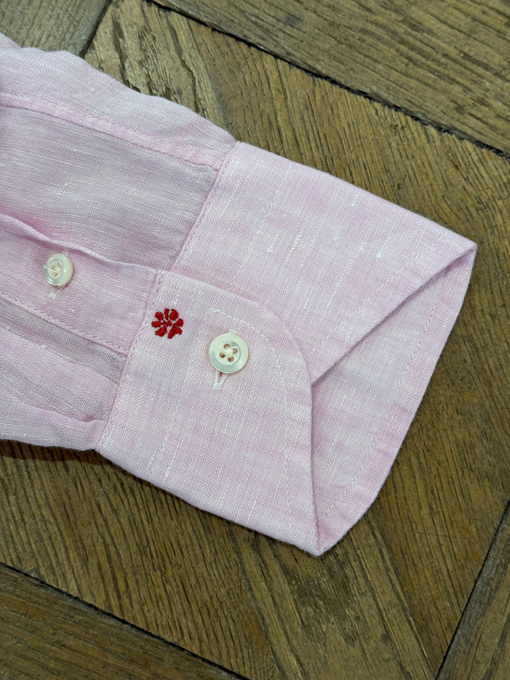Bolzonella Chemise en lin - Rose