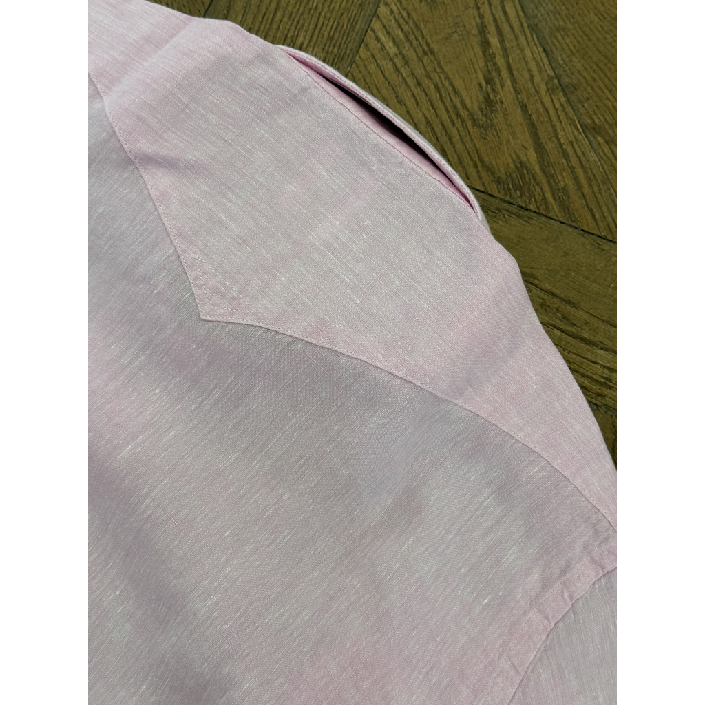 Bolzonella Linen Shirt - Light Pink