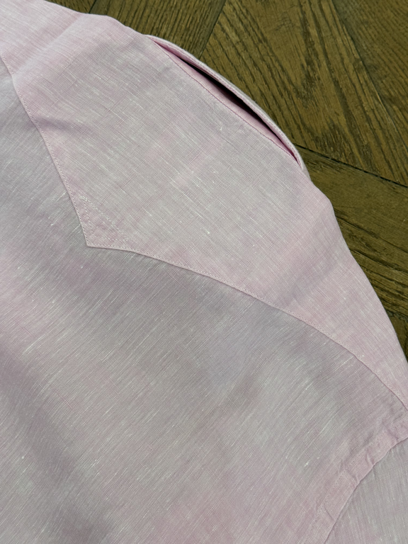 Bolzonella Chemise en lin - Rose