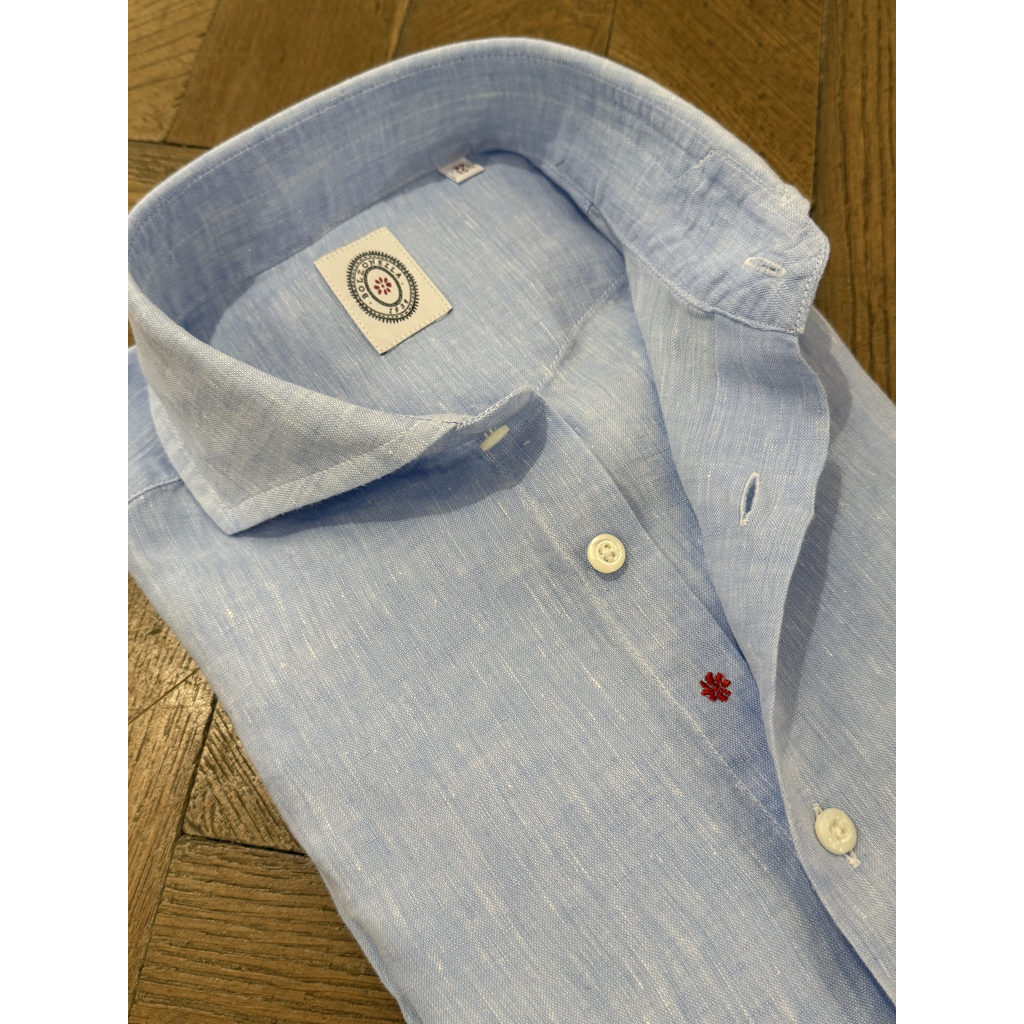 Bolzonella Linen Shirt - Light Blue