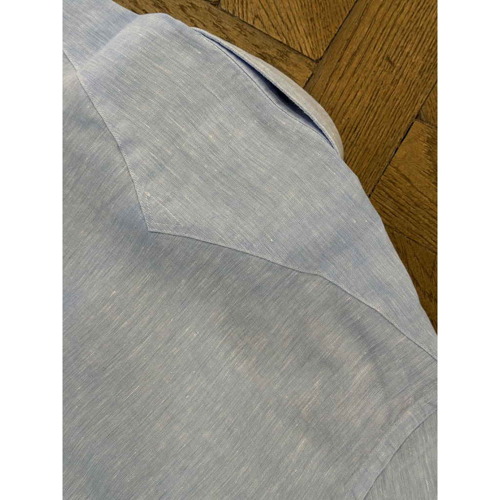 Bolzonella Linen Shirt - Light Blue