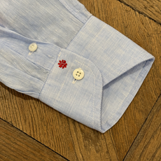 Bolzonella Linen Shirt - Light Blue