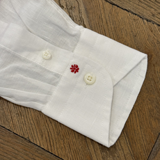 Bolzonella Chemise en lin - Blanc