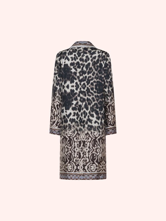 Pierre Louis Mascia Coat CIALDA in Silk