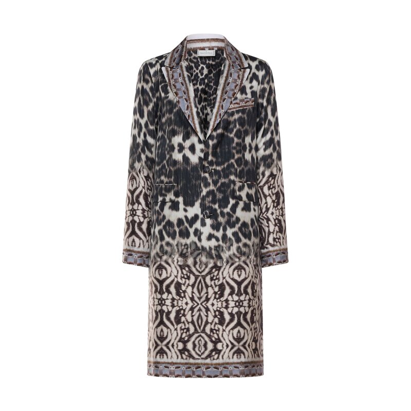 Pierre Louis Mascia Coat CIALDA in Silk