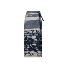 Pierre Louis Mascia Wrap Skirt ALOE in Silk