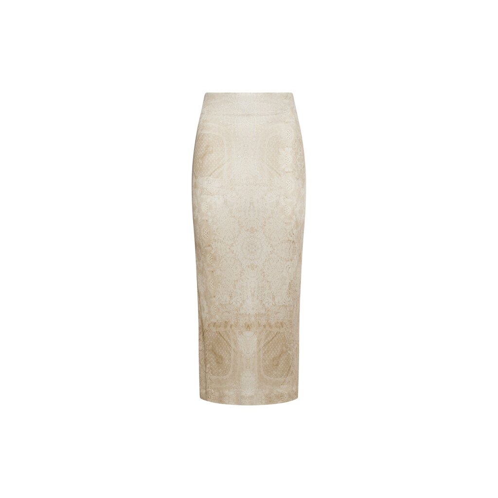 Pierre Louis Mascia FEBO Pencil Skirt in Silk