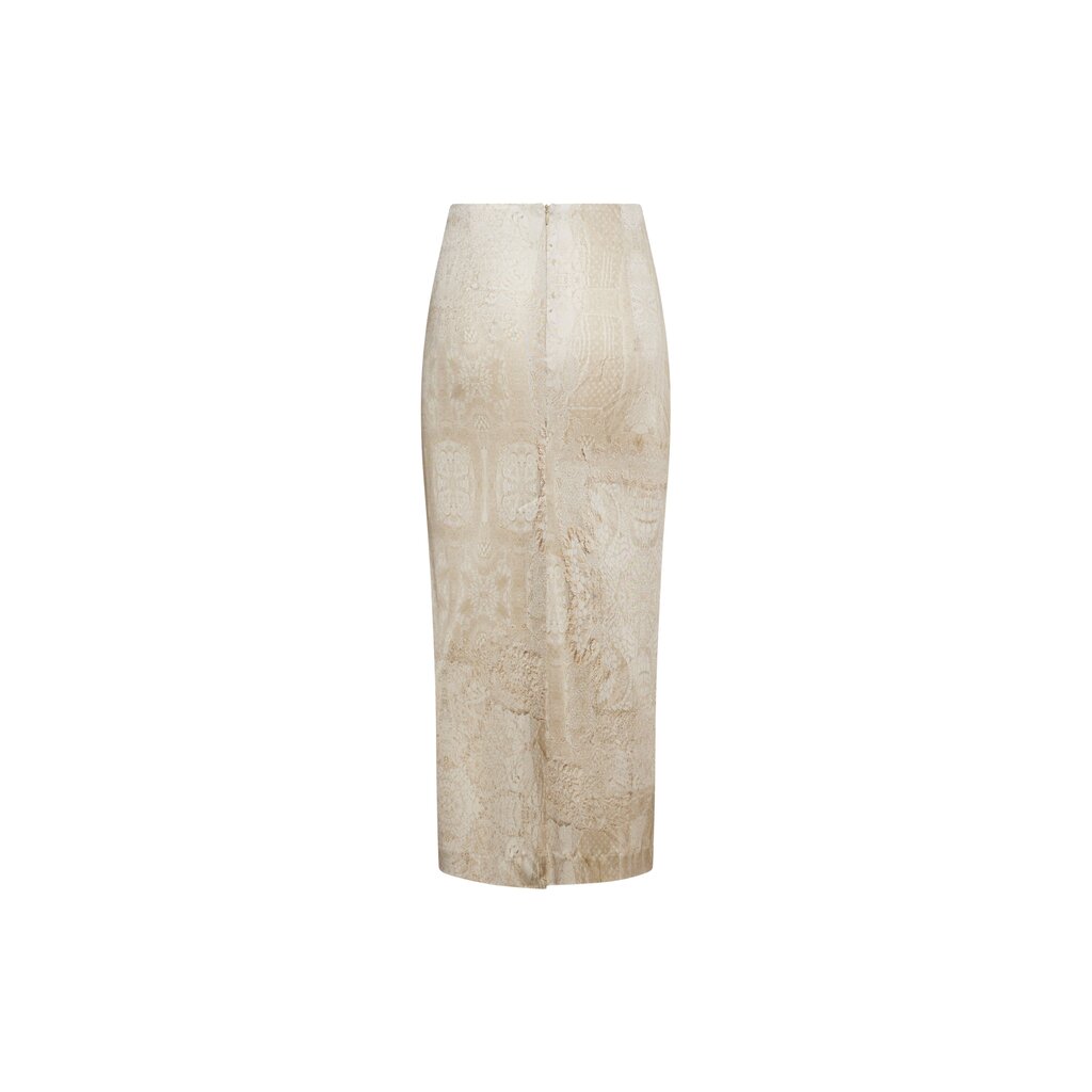 Pierre Louis Mascia FEBO Pencil Skirt in Silk