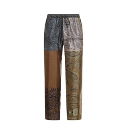 Pierre Louis Mascia Palazzo Pants ALOE in Silk