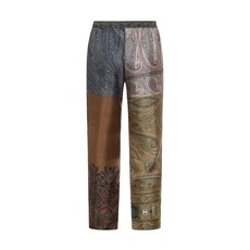 Pierre Louis Mascia Palazzo Pants ALOE in Silk