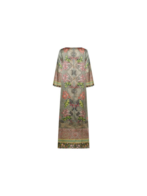 Pierre Louis Mascia Robe Caftan MUTKA en soie