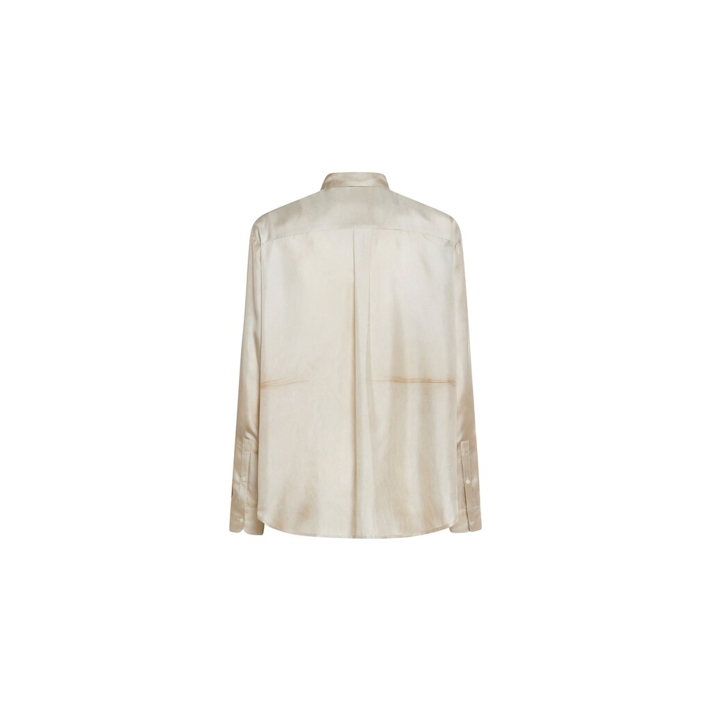 Pierre Louis Mascia Chemise à manches longues ALOE en soie